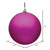 Vickerman N591270DMV - 4.75 Inch Fuchsia Matte Ball Outdoor/Indoor - 4 Pack