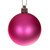 Vickerman N590659 - 2.4 Inch Hot Pink 4 Finish Ornament Assortment - 24 Pack