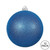 Vickerman N590702DG - 2.75 Inch Blue Glitter Ball Ornament - 12 Pack