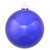  Vickerman N591522DSV - 6 Inch CobaltBlue Shiny Ball Ornament - 4 Pack 