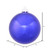  Vickerman N591522DSV - 6 Inch CobaltBlue Shiny Ball Ornament - 4 Pack 