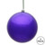 Vickerman N591566DCV - 6 Inch Purple Candy Ball Ornament - Outdoor/Indoor - 4 Pack