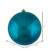 Vickerman N592062DSV - 8 inch Sea Blue Ball Ornament