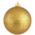  Vickerman N592030DQ - 8 inch Antique Gold Ball Ornament 