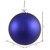 Vickerman N592022DMV - 8 inch Cobalt Blue Ball Ornament