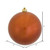 Vickerman N592018DCV - 8 inch Burnished Orange Ball Ornament