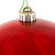 Vickerman N592003DSV - 8 inch Red Ball Ornament