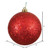 Vickerman N592003DQ - 8 inch Red Ball Ornament
