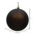 Vickerman N591575DMV - 6 inch Chocolate Ball Ornament - 4 pack