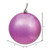 Vickerman N591545DSV - 6 inch Mauve Ball Ornament - 4 pack