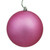 Vickerman N591545DMV - 6 inch Mauve Ball Ornament - 4 pack