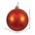 Vickerman N591518DMV - 6 inch Burnished Orange Ball Ornament - 4 pack