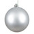 Vickerman N591507DMV - 6 inch Silver Ball Ornament - 4 pack