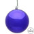 Vickerman N591266DSV - 4.75 inch Purple Ball Ornament - 4 Pack
