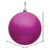 Vickerman N591070DCV - 4 inch Fuchsia Ball Ornament - 6 Pack