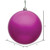 Vickerman N590870DCV - 3 inch Fuchsia Ball Ornament - 12 Pack