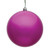 Vickerman N590870DCV - 3 inch Fuchsia Ball Ornament - 12 Pack