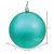 Vickerman N590842DSV - 3 inch Teal Ball Ornament - 12 Pack