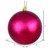 Vickerman N590821DSV - 3 inch Berry Red Ball Ornament - 12 Pack