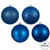  Vickerman N590602 - 2.4 inch Blue Ball Ornament - 24 Pack 
