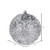 Vickerman N190307D - 6 inch Silver Ball Ornament - 4 Pack