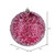 Vickerman N190270D - 4.75 inch Fuchsia Ball Ornament - 4 Pack