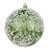 Vickerman N190164D - 4 inch Moss Green Ball Ornament - 6 Pack