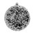 Vickerman N190117D - 4 inch Black Ball Ornament - 6 Pack