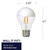 Bulbrite 776837 –  Half White Reduce Glare Filament A19 LED Bulb – Warm White - Dimmable
