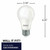 Bulbrite 774264 – 9W Cool White Frosted A19 LED Replacement Bulb – Dimmable