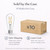 Bulbrite 776224 - LED Edison Filament Bulb - ST18 - Soft White - Dimmable