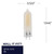 Bulbrite 770652 – Frosted G4 LED Wafer Mini Bulb – Soft White – Dimmable