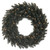 Vickerman 48" Black Fir Artificial Wreath with LED Lights - Vickerman K161849LED 