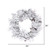 Vickerman 36" Flocked White on Green Pine Artificial Wreath - Vickerman K171236 