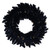 Vickerman 24" Black Artificial Wreath with LED Lights - Vickerman K221725LED