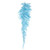 Vickerman 36" Sky Blue Fir Artificial Teardrop - Vickerman K164307