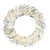 Vickerman 30" White Artificial Wreath with LED Lights - Vickerman K226231LED