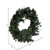  Vickerman EF224624 – 24" Green Silver Dollar Eucalyptus Artificial Wreath 