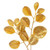 Vickerman FK220824 - 24" Gold Dogwood Glitter Artificial Wreath