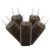 X6B6509 Vickerman - 25 ft 50-Light Outdoor Pure White LED Wide Angle Christmas Light String - Brown Wire