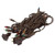  Vickerman X6B6500PBG - Multi Color LED 25 ft Wide Angle Christmas Lights - Brown Wire 