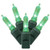  Vickerman X6G7504 - Green LED 25 ft Mini Christmas Lights - Green Wire 