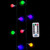  Vickerman X22G440 - Multi Color LED 103 ft Christmas Lights - Black Wire 