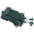  Vickerman X6G2705CSA - Cool White LED 35 ft Wide Angle Christmas Lights - Green Wire 