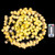 X22G441 Vickerman - 103 ft 400-Light Outdoor Warm White LED Cherry Christmas Light String - Black Wire