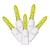  Vickerman X6W3133 - White LED M5 Christmas Lights - White Wire 