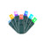X6G6550RGB Vickerman - 25 ft 50-Light Outdoor RGB Coaxial Color Changing LED Christmas Light String - Green Wire