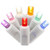 X4W6100 Vickerman - 34 ft 100-Light Outdoor Multi-Color LED Christmas Light String - White Wire