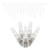 X6W3109 Vickerman - 70-Light Outdoor Pure White LED Christmas Light String - White Wire