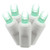  Vickerman X6W3304 - Green LED Wide Angle Christmas Lights - White Wire 